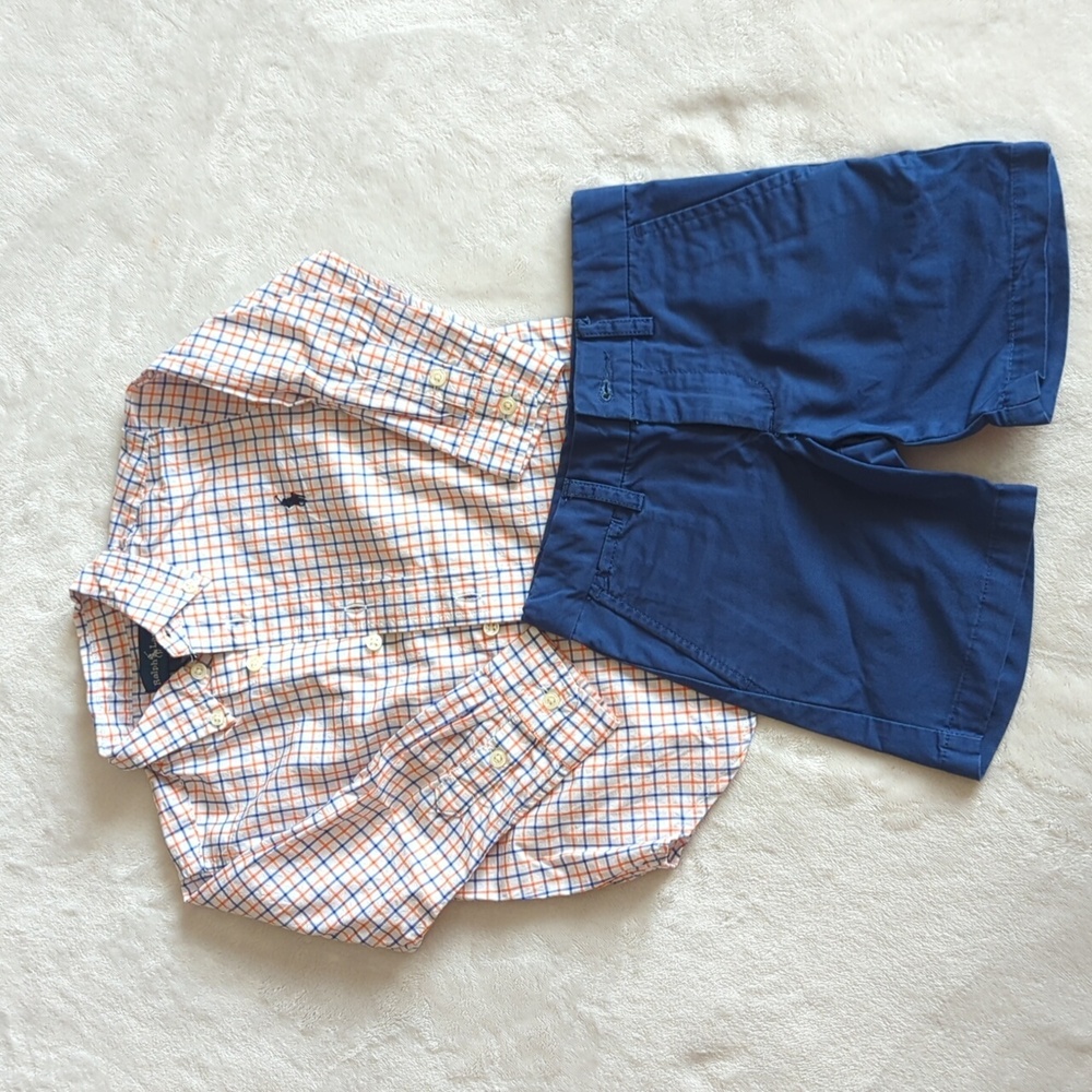 Polo Ralph Lauren Boys Outfit Sz24m/2T